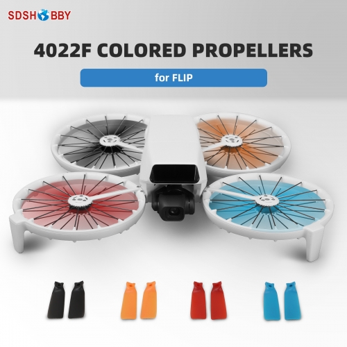 4022F Propellers Lightweight Colored Propellers Vlog Drone Accessories for FLIP