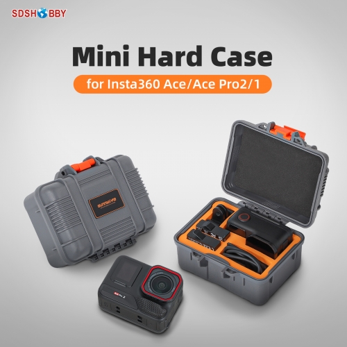 Sunnylife Mini Travel Case Waterproof Carrying Case Shock-proof Hard Case Outdoor Accessories for Insta360 Ace/Ace Pro2/1