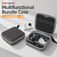Sunnylife Portable Carrying Case Hard Travel Case Multifunctional Bundle Protective Bag Accessories Storage for Insta360 GO Ultra