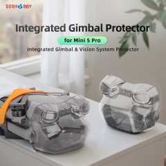 Sunnylife Integrated Gimbal Protector Cover Transparent Lens Cap Vision System Protector Accessories for Mini 5 Pro
