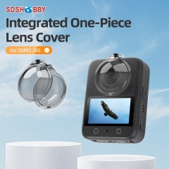 Sunnylife Integrated One-Piece Lens Cover Dual Lens Protector Protective Cover Scratch-proof Lens Cap Camera Accessories for OSMO 360