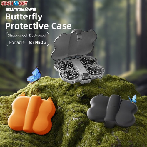 Sunnylife Mini Protective Case Shock-proof Portable Butterfly Storage Box Dust-proof Accessories for DJI NEO 2