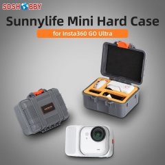 Sunnylife Mini Travel Case Waterproof Carrying Case Shock-proof Hard Case Outdoor Accessories for Insta360 GO Ultra