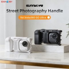 Sunnylife Street Photography Handle Ergonomic Hand Grip Quick Release Shutter Handle for Insta360 GO Ultra