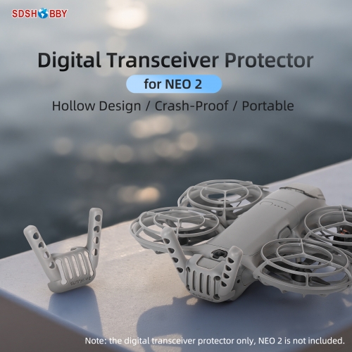 Sunnylife Hollow Design Digital Transceiver Protector Crash-Proof Digital Transceiver Cover Portable Accessories for DJI NEO 2