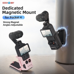 Sunnylife Multifunctional Magnetic Mount Tabletop Base Bracket Angles Adjustable Accessories for Osmo Pocket 4