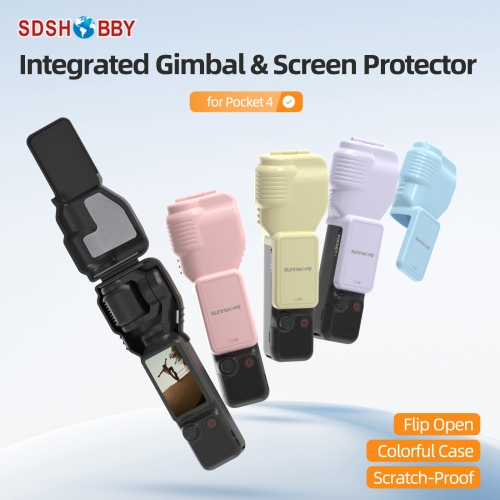 Sunnylife Colorful Gimbal Cover Camera Protector Screen Protective Case Accessories for Osmo Pocket 4