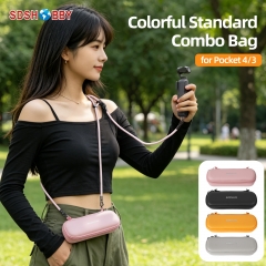 Sunnylife Mini Carrying Case Handbag Portable Travel Case Colorful Protective Organizer Standard Combo Bags Accessories for POCKET 4/3