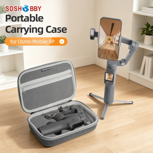 Sunnylife Portable Carrying Case Mini Bag Handbag Accessories for Osmo Mobile 8P