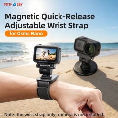 Sunnylife Magnetic Quick-Release Wrist Strap Adjustable Vision Dock Strap Wristband Expansion Band Bicycle Strap Cat Collar for Osmo Nano