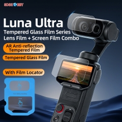 Sunnylife Lens Screen Protector AR Tempered Glass Protective Film Action Camera Accessories for Insta360 Luna Ultra