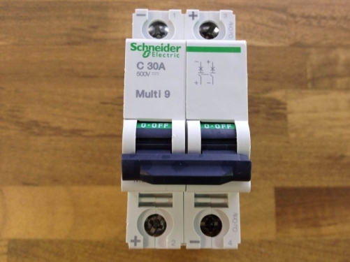 MuIti 9 Schneider C30A 2P30A C60H-DC DC circuit breaker MGN61534
