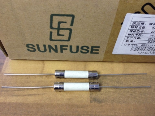 Imported SUN Sunstar 10A 6C glass fuse tube 250V 6X30 10A original authentic