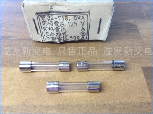 Original Japanese 1.5A125V OKA1.5A imported glass fuse / fuse 6X30