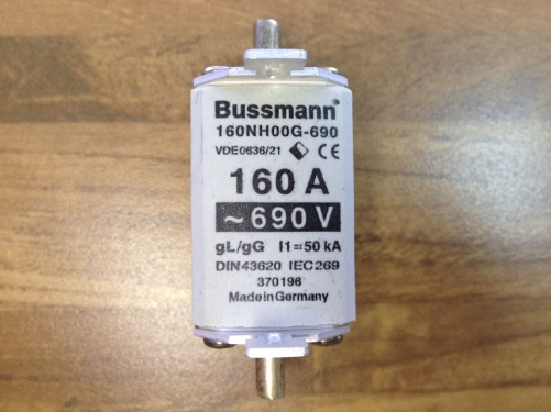 United States 160NH00 G-690 Bussmann 370196 BUSS fuse fuse tube 690V