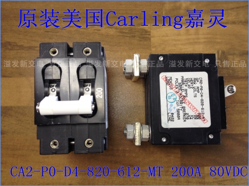 Original American Carlig Jia Ling CA2-P0-D4-820-612-MT - circuit breaker 80V 200A