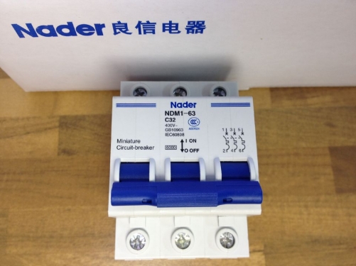 Nader letter NDM1-63 C32 genuine new air switch 3P32A miniature circuit breaker