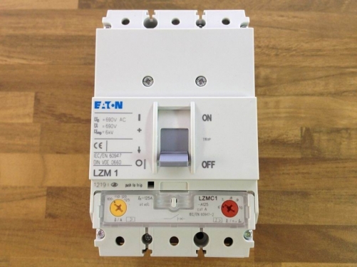 Muller MOELLER Eaton LZMC1-A125 circuit breaker 3P125A adjustable 100-125A original