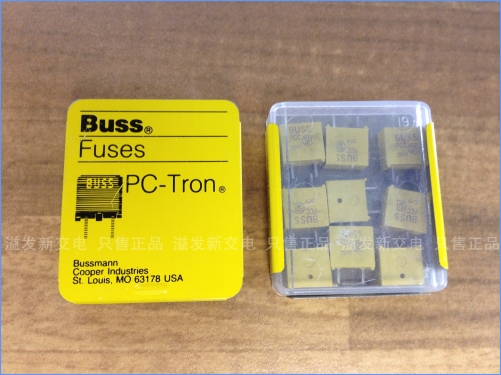United States BUSS BK/PCC-1/2 250V Bussmann square fuse / insurance tube 0.5A250V