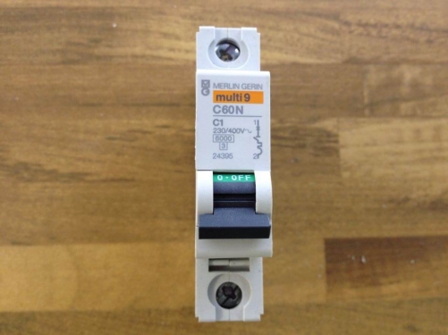 Schneider C1 1P1A C60N circuit breaker new genuine 24395