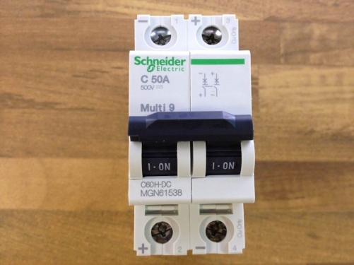 MuIti 9 Schneider C50A 2P50A C60H-DC DC circuit breaker