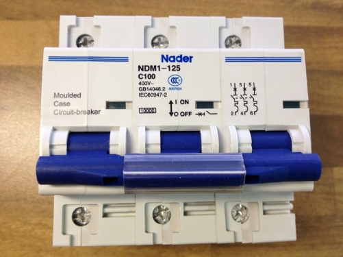 The letter NDM1-125 Nade genuine new C100 mini circuit breaker 3P100A air switch