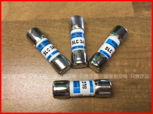 The United States Littelfuse SLC3A 600V 3A Lite imported glass tube fuse insurance 10X34