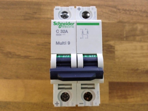 MuIti 9 Schneider C32A 2P32A C60H-DC DC circuit breaker 61535