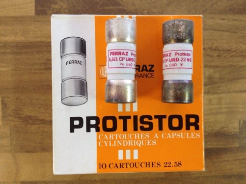 The French FERRAZ CP URD2250 PROTISTOR 660V50A 22X58 6621 faray fuse