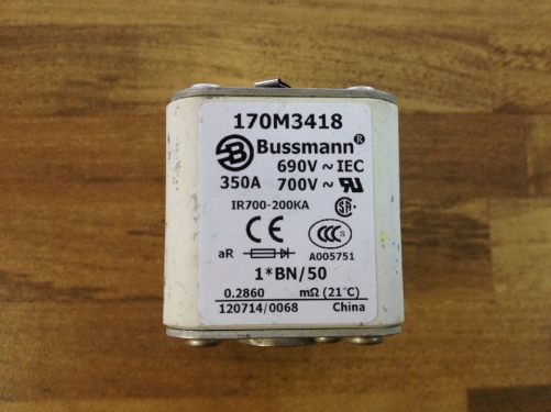 United States 170M3418 350A fuse 690V Bussmann fuse original authentic