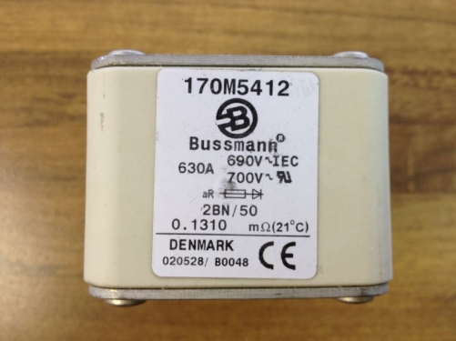 United States 170M5412 630A fuse 690V Bussmann fuse original authentic