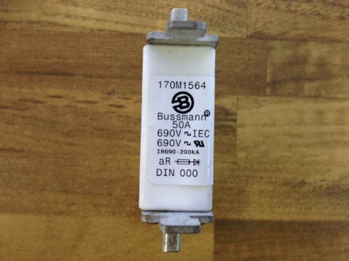 United States DIN000 170M1564 50A fuse 690V BUSS Bussmann insurance