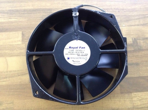 Fan TR795C-7 RoyaI axial flow fan 200-230V 36W TYPE