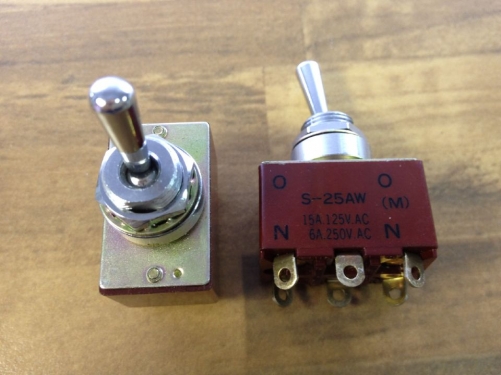 Japan imported NKK S-25AW toggle switch gear self reset 6A250V genuine original lioujiao