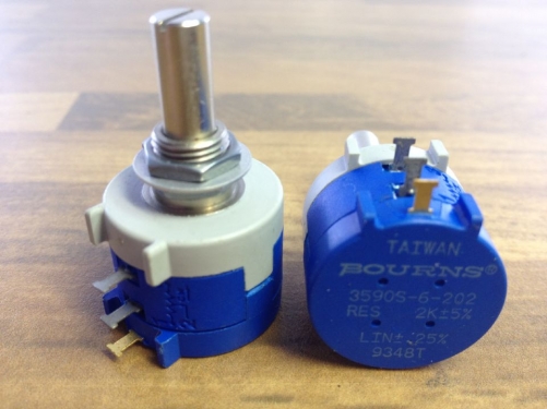 American 3590S-6-202 2K BOURNS high precision printing machine multi ring import potentiometer MEXICO