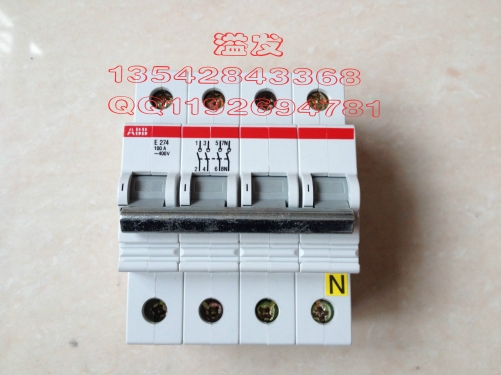 Imported American E274-100 C100 ABB isolation switch 4P100 (warranty)