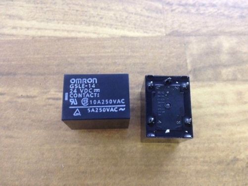 OMRON OMRON 24VDC G5LE-14 relay genuine original