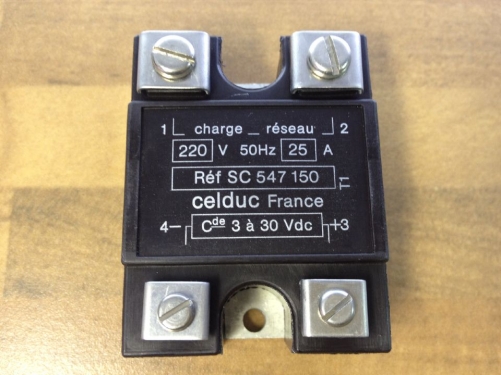 The original French Celduc Syed SC547 150 25A 220V 3-30V imported solid state relay