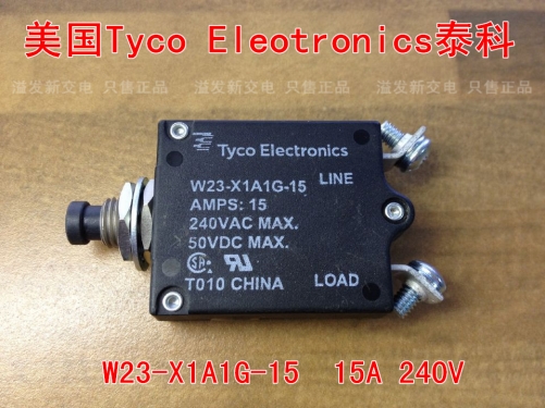 The United States Tyco EIectronics W23-X1A1G-15 15A 240V - Tyco thermal switch