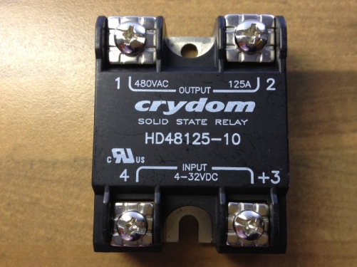 The original American Crydom up to DH48125-10 import 125A solid state relay 480V 4-32V