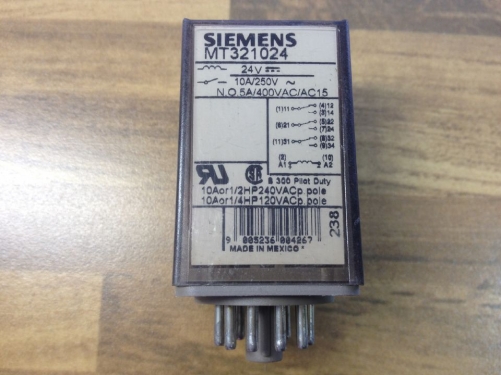 SIEMENS SIEMENS MT321024 relay 24VDC relay 10A250V original authentic