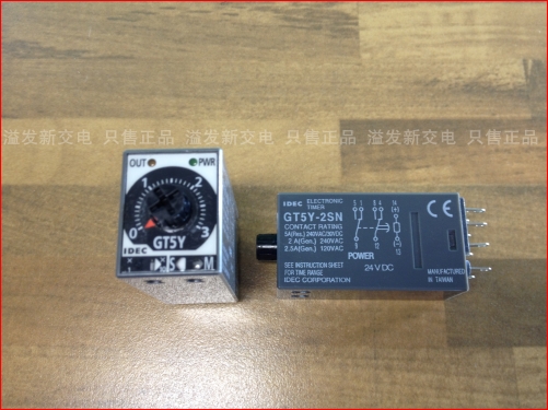 Japan's IDEC and GT5V-2SN time relay 24VDC