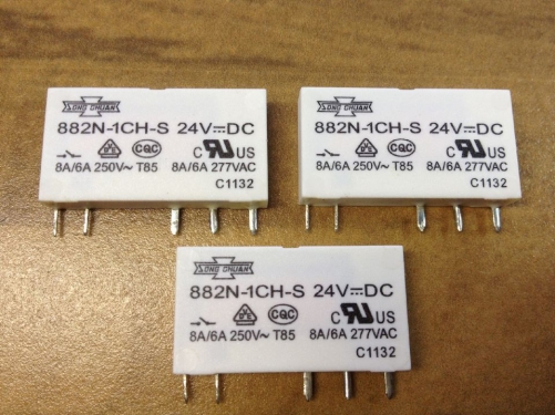 The original 882N-1CH-S 24VDC 6A250V instead of relay Songchuan Acer HF41F, 2961105