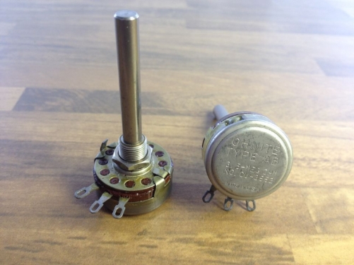 The United States CU-3552 3.5-MEG import potentiometer OHN OHMITE TYPE A-B original authentic
