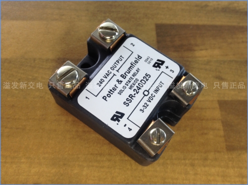 New original Potter & Brumfield imported Tyco SSR-240D25 solid-state relay 3-32V