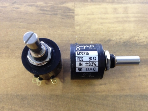 New Japanese M22S10 COPAL high precision potentiometer 5K 1K 2K 10K 20K 100K original authentic