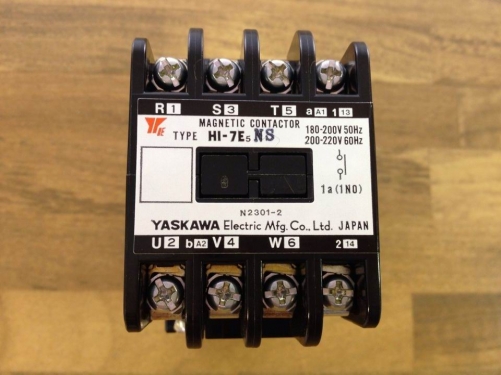 Japan's YASKAWA H1-7E5NS 220V 4A 20A Yaskawa AC contactor genuine original