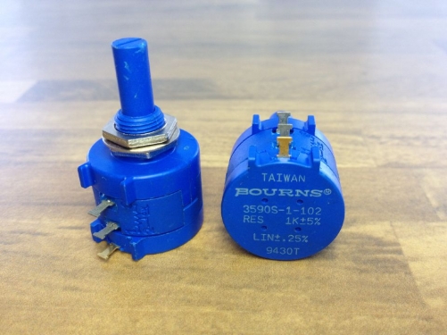 American 3590S-1-102 1K BOURNS high precision printing machine multi ring import potentiometer TAIWAN