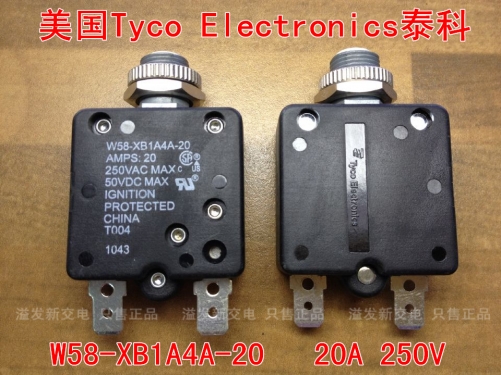 The United States Tyco EIectronics W58-XB1A4A-20 20A 250V - Tyco thermal switch