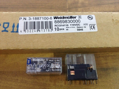 Weidmuller Wade Miller RC1314110 relay DC110V 8869830000 original authentic